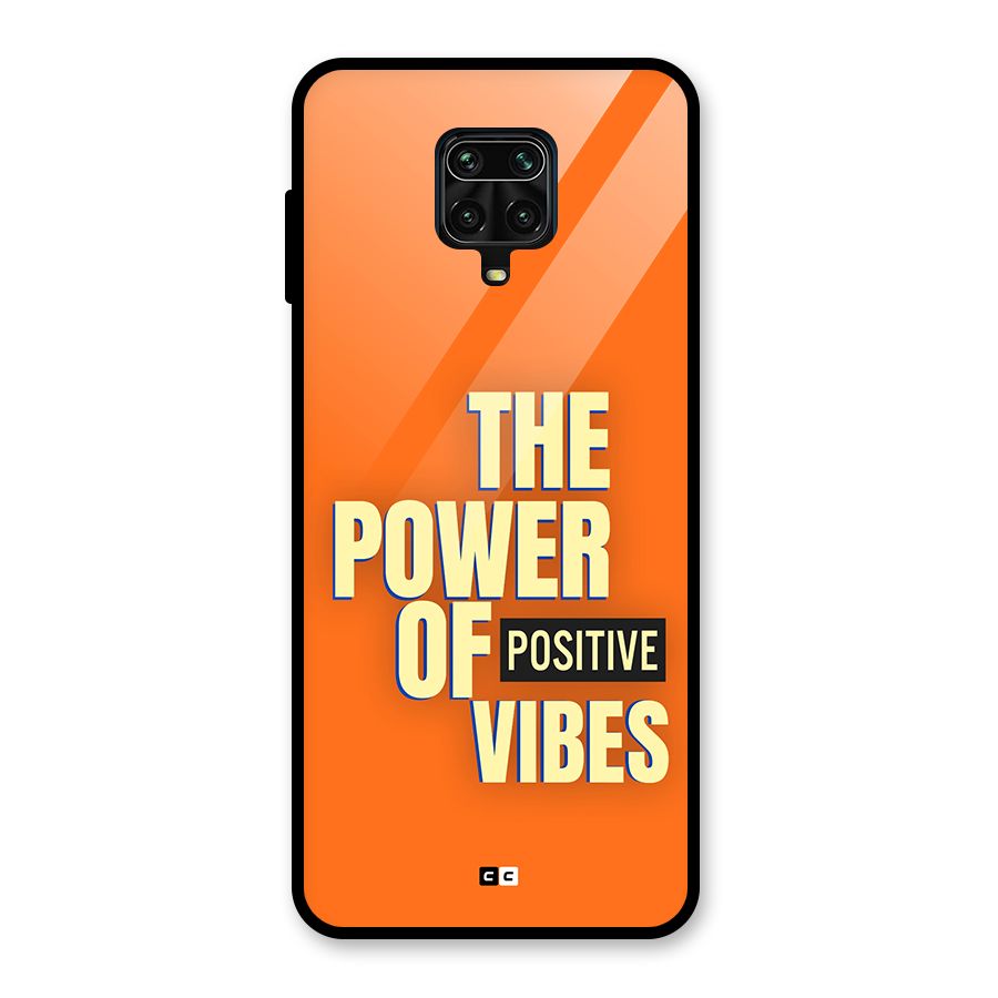 Upbeat Vibes Glass Back Case for Redmi Note 10 Lite