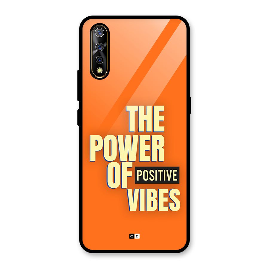 Upbeat Vibes Glass Back Case for Vivo S1