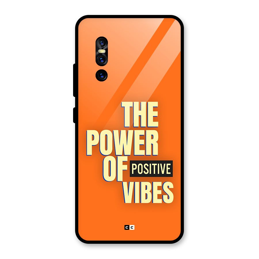 Upbeat Vibes Glass Back Case for Vivo V15 Pro