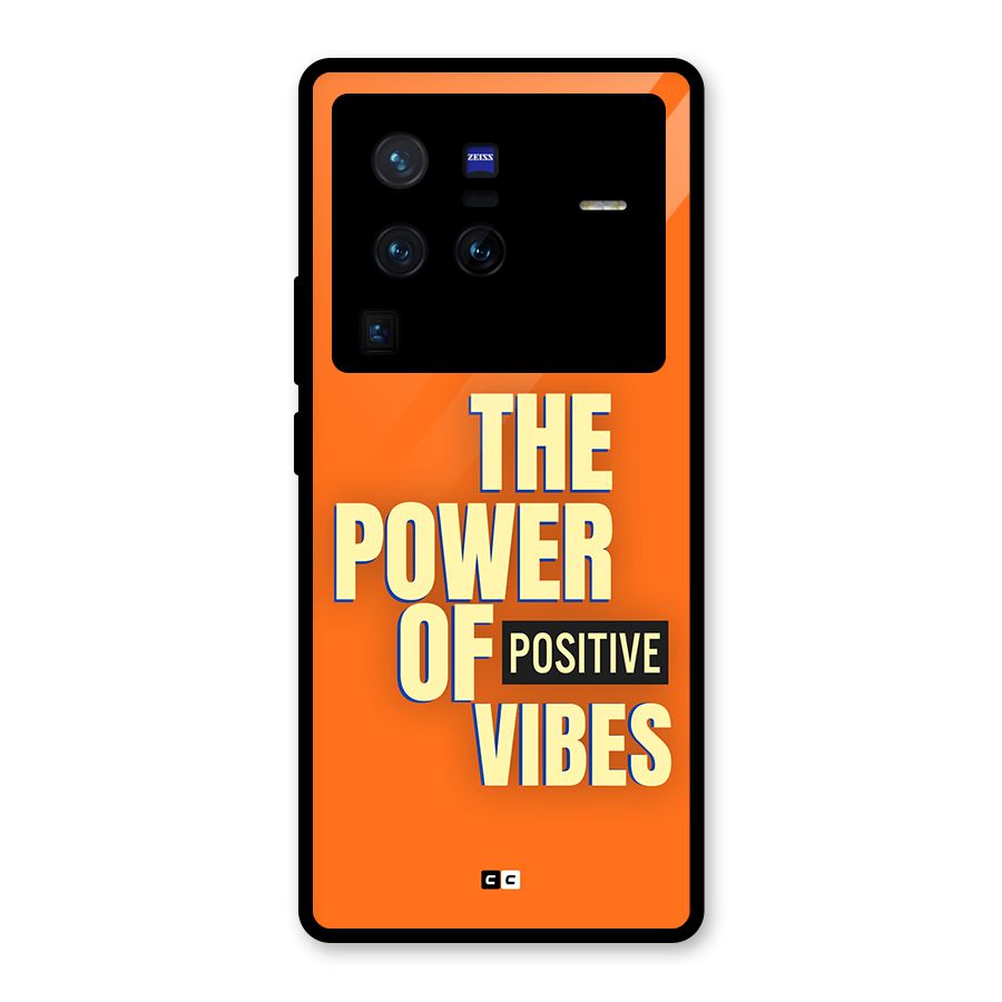 Upbeat Vibes Glass Back Case for Vivo X80 Pro