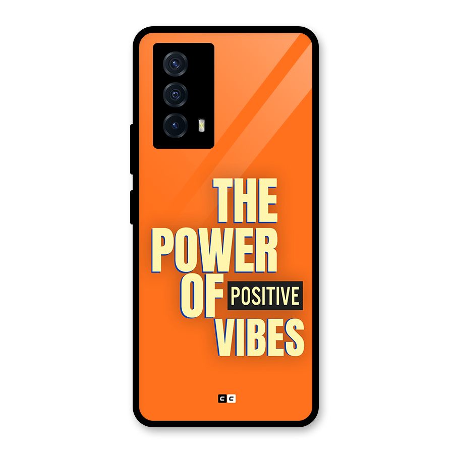 Upbeat Vibes Glass Back Case for Vivo iQOO Z5