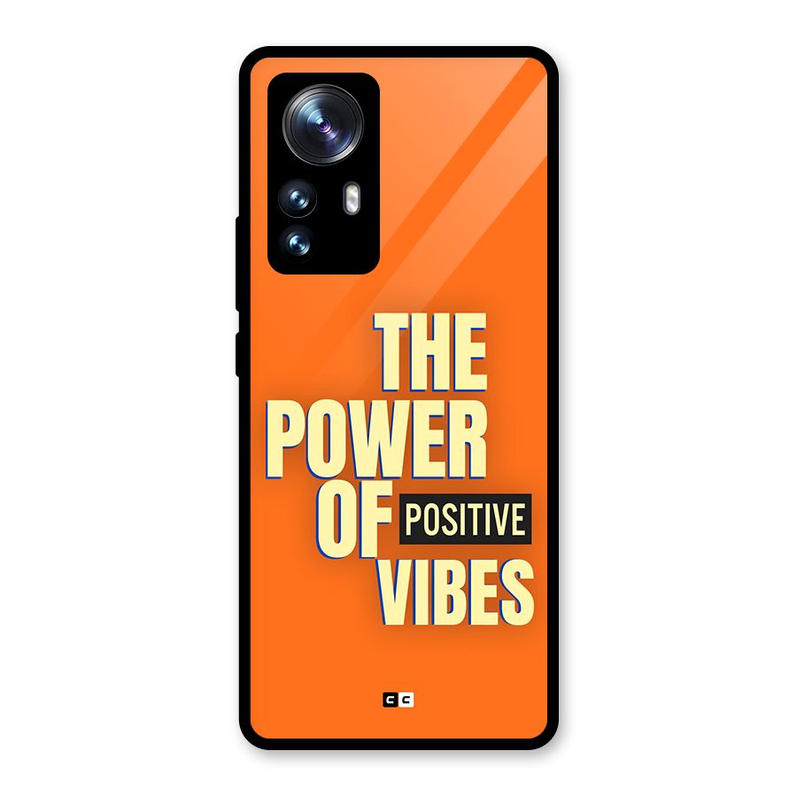 Upbeat Vibes Glass Back Case for Xiaomi 12 Pro