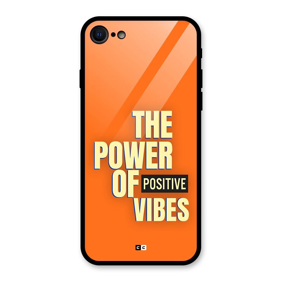 Upbeat Vibes Glass Back Case for iPhone 7