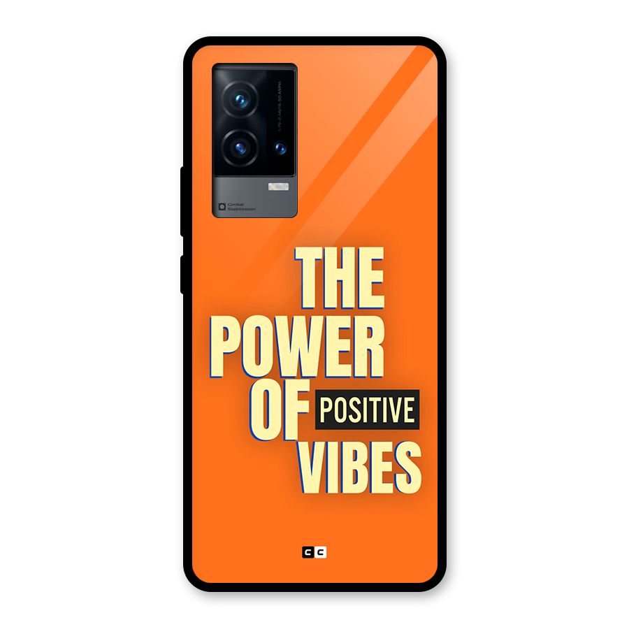 Upbeat Vibes Glass Back Case for iQOO 9 5G