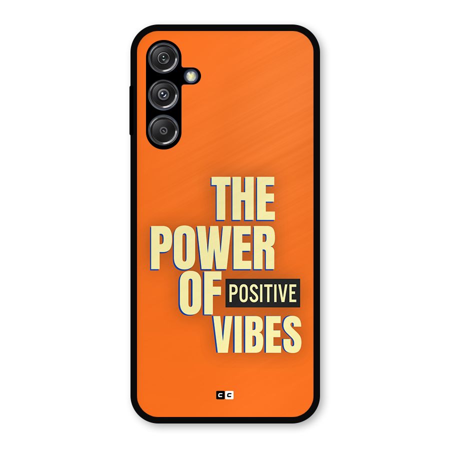 Upbeat Vibes Metal Back Case for Galaxy M34 5G