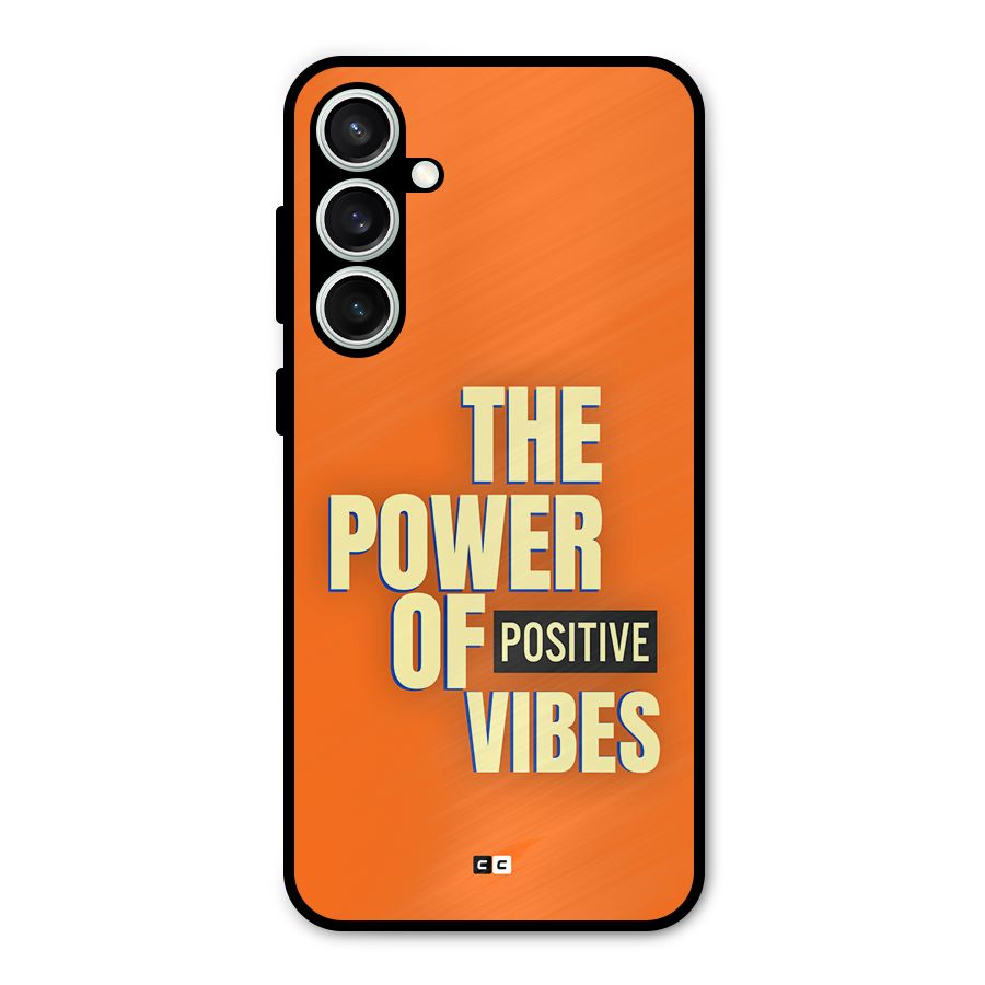 Upbeat Vibes Metal Back Case for Galaxy S23 FE