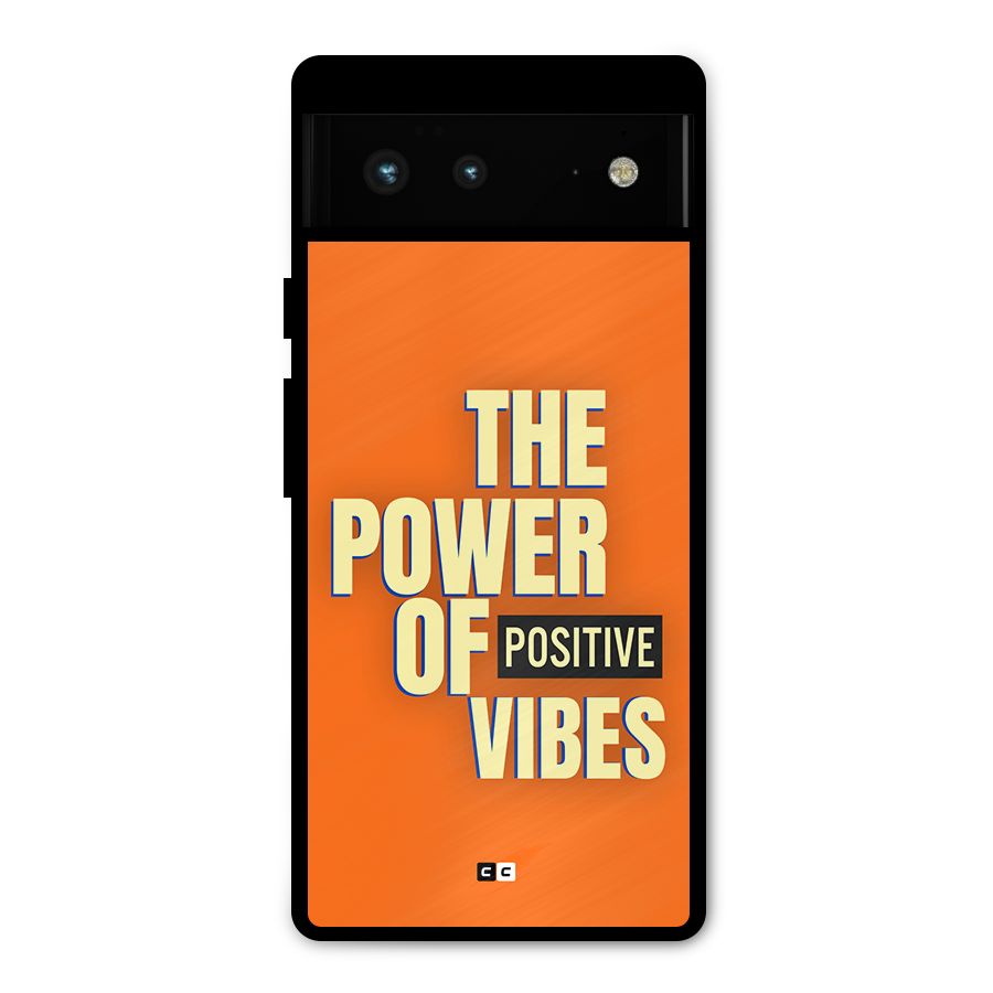 Upbeat Vibes Metal Back Case for Google Pixel 6