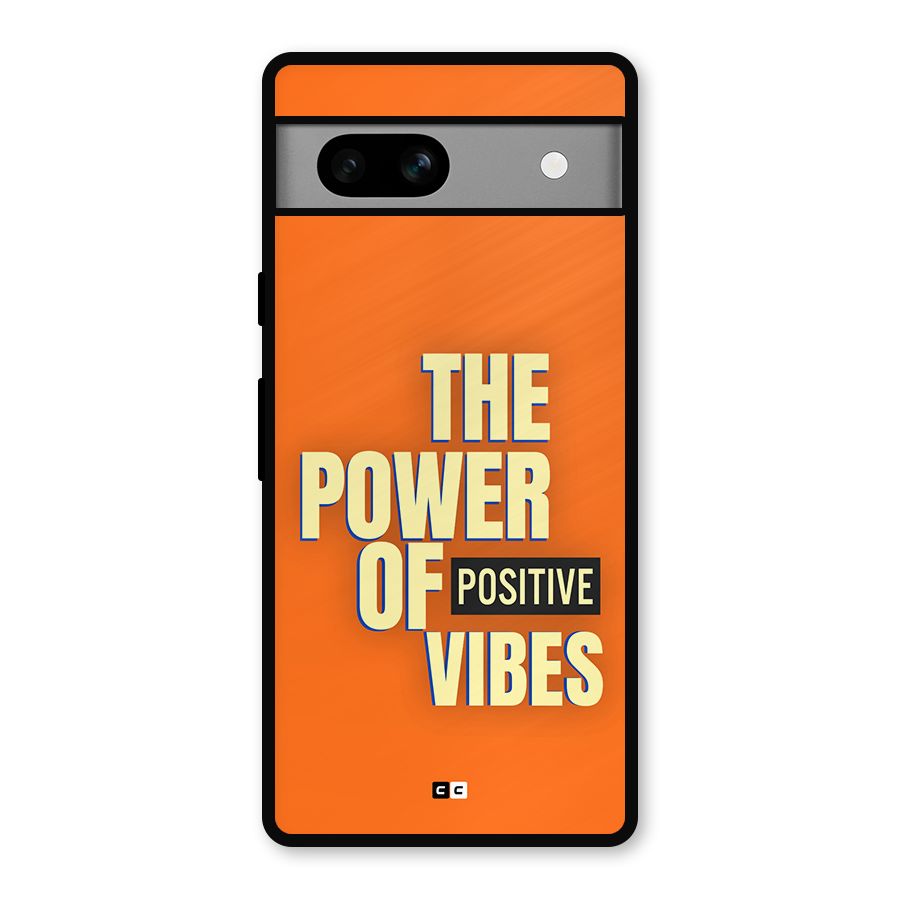 Upbeat Vibes Metal Back Case for Google Pixel 7a