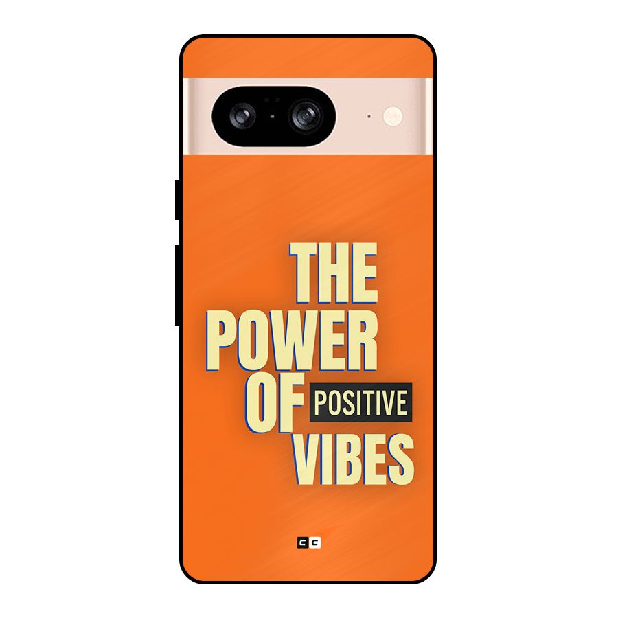 Upbeat Vibes Metal Back Case for Google Pixel 8