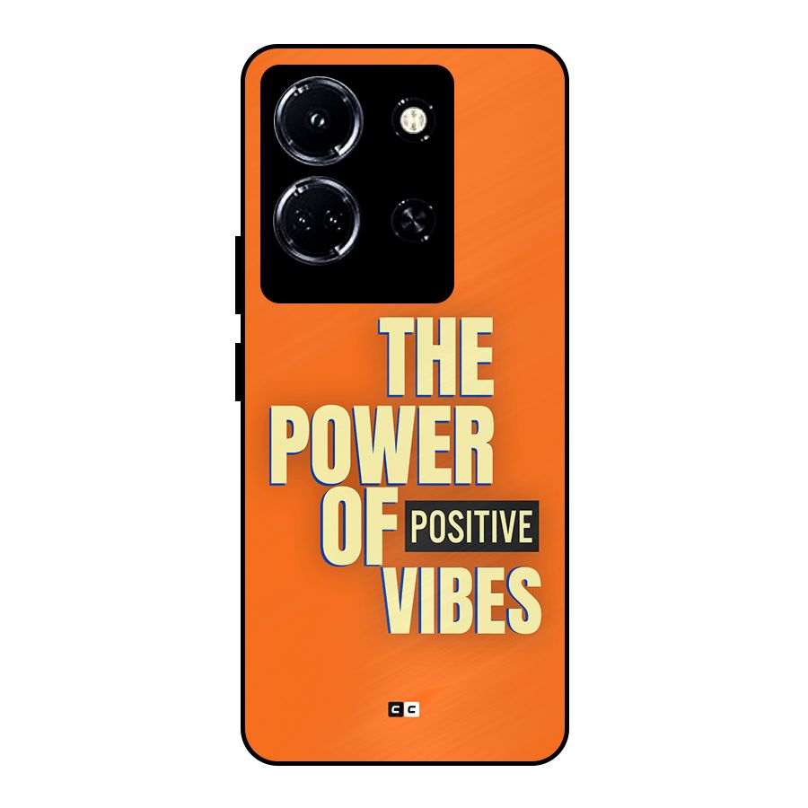 Upbeat Vibes Metal Back Case for Infinix Note 30 5G