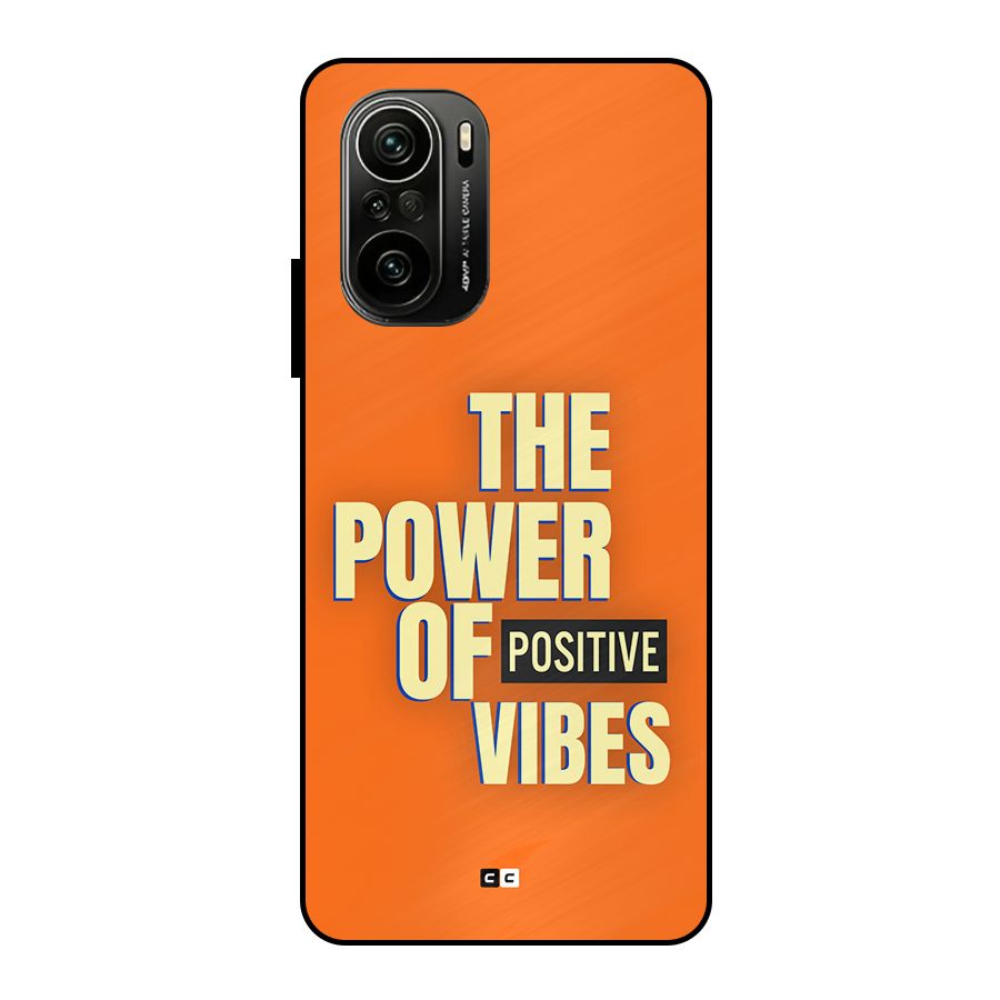 Upbeat Vibes Metal Back Case for Mi 11x