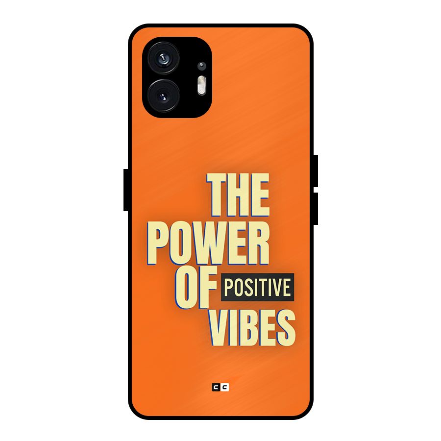 Upbeat Vibes Metal Back Case for Nothing Phone 2