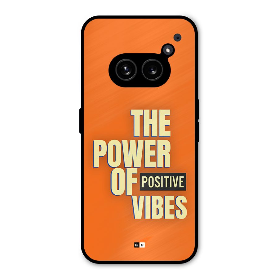 Upbeat Vibes Metal Back Case for Nothing Phone 2a