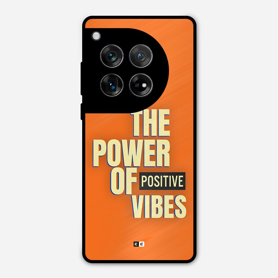 Upbeat Vibes Metal Back Case for OnePlus 12