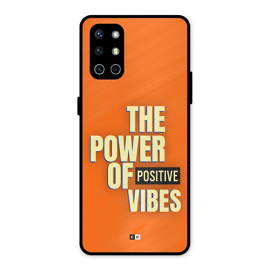 Upbeat Vibes Metal Back Case for OnePlus 9R