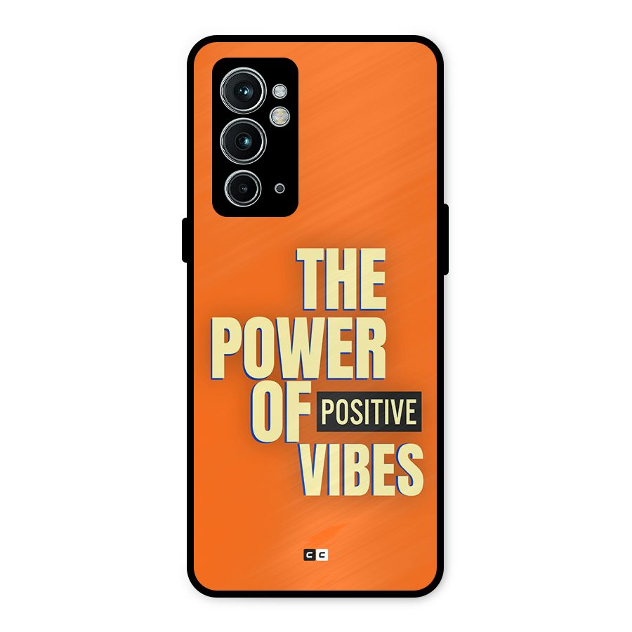 Upbeat Vibes Metal Back Case for OnePlus 9RT 5G