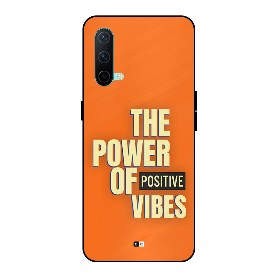 Upbeat Vibes Metal Back Case for OnePlus Nord CE 5G