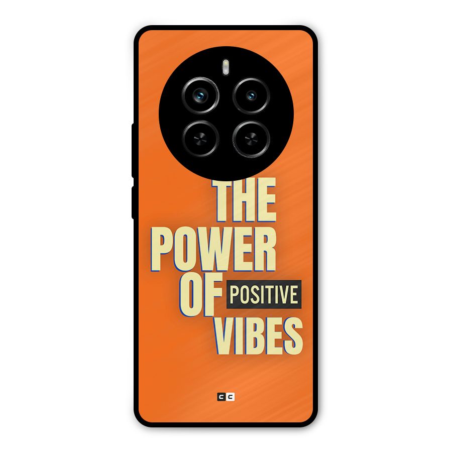 Upbeat Vibes Metal Back Case for Realme P1 Pro
