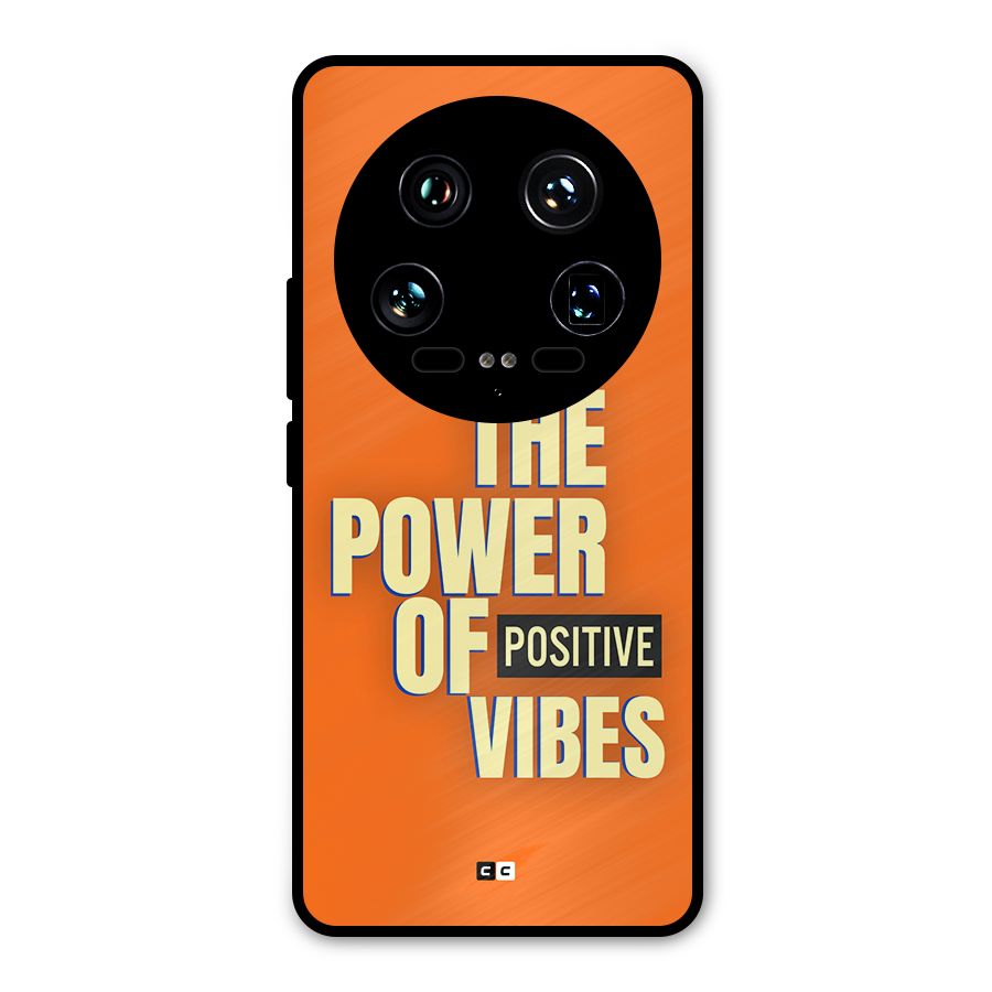 Upbeat Vibes Metal Back Case for Xiaomi 14 Ultra