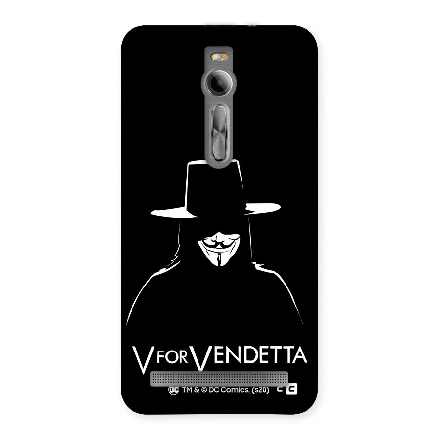 V for Vendetta Minimal Back Case for Asus Zenfone 2