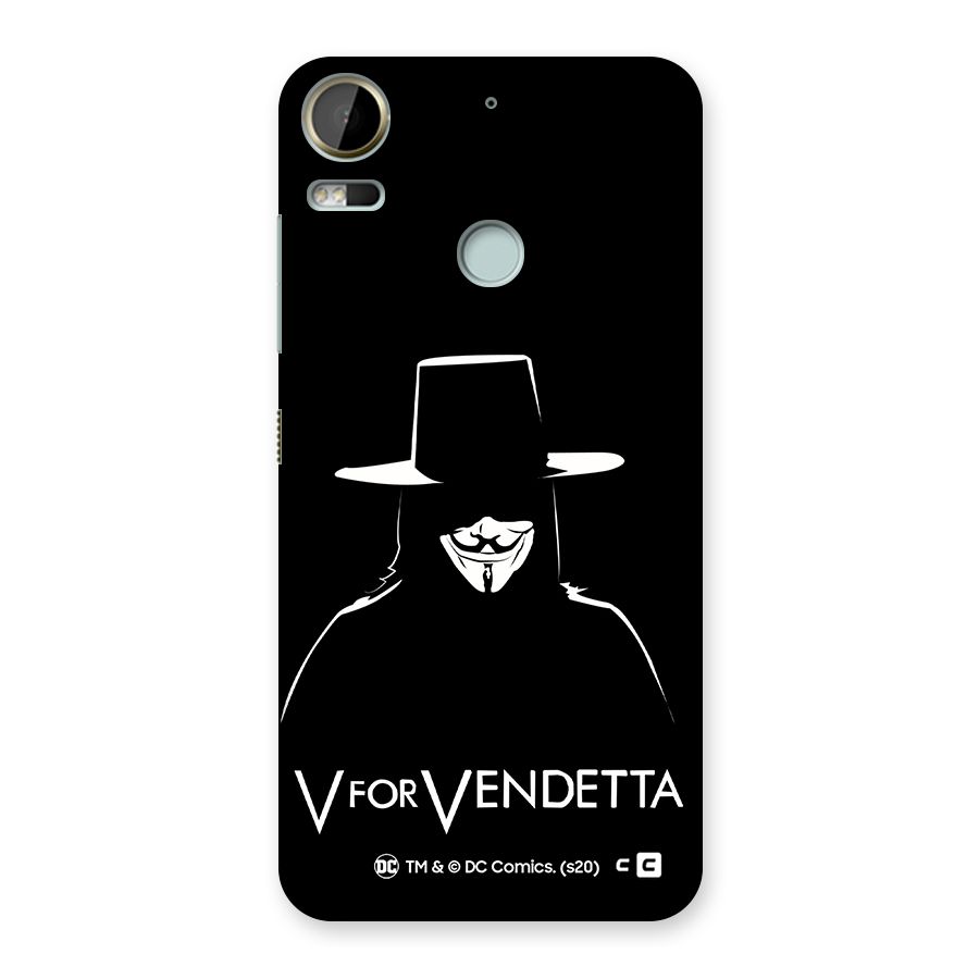 V for Vendetta Minimal Back Case for Desire 10 Pro