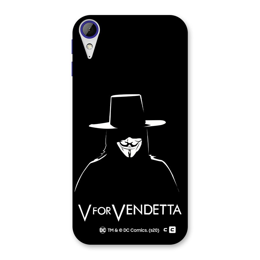 V for Vendetta Minimal Back Case for Desire 830