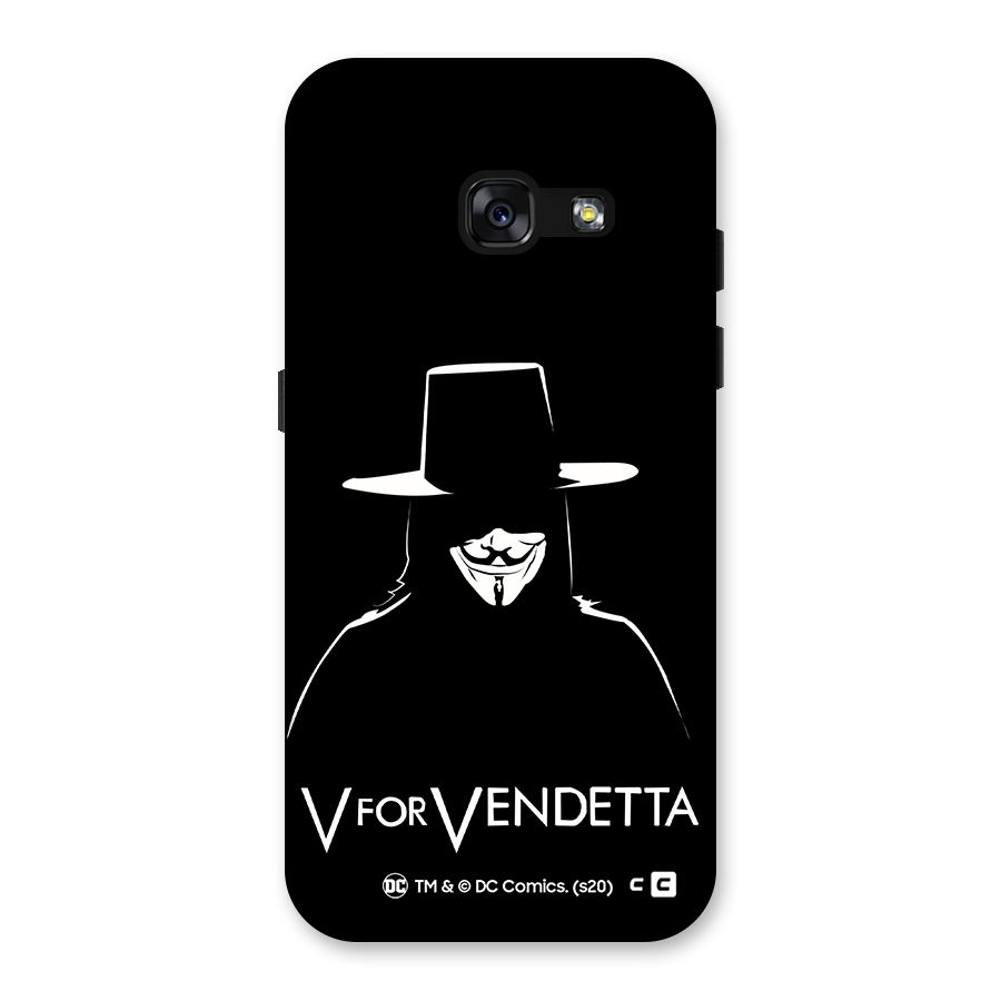 V for Vendetta Minimal Back Case for Galaxy A3 (2017)