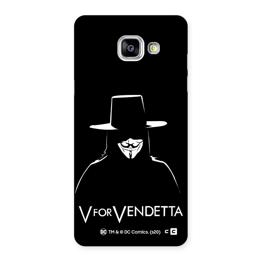 V for Vendetta Minimal Back Case for Galaxy A5 2016
