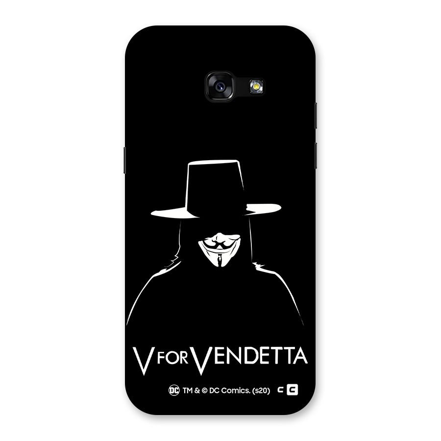 V for Vendetta Minimal Back Case for Galaxy A5 2017