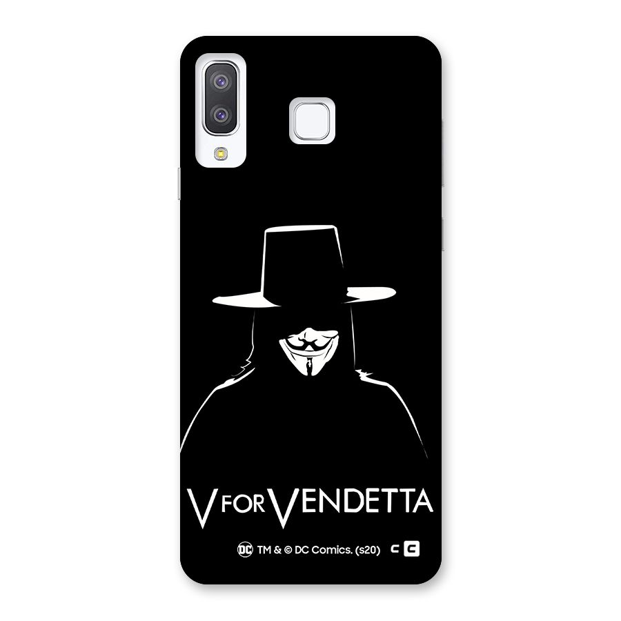 V for Vendetta Minimal Back Case for Galaxy A8 Star