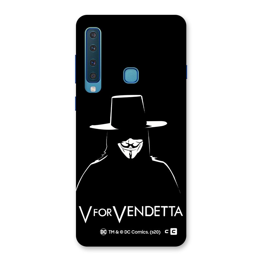 V for Vendetta Minimal Back Case for Galaxy A9 (2018)