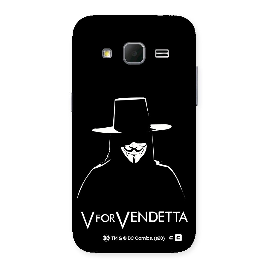 V for Vendetta Minimal Back Case for Galaxy Core Prime