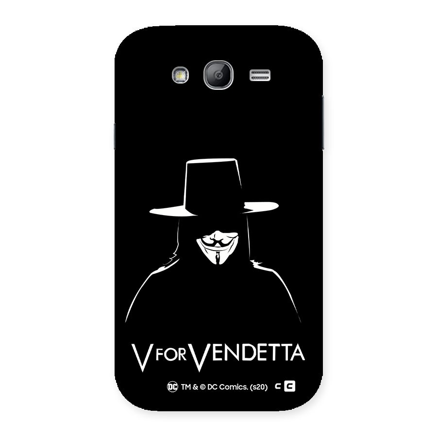V for Vendetta Minimal Back Case for Galaxy Grand