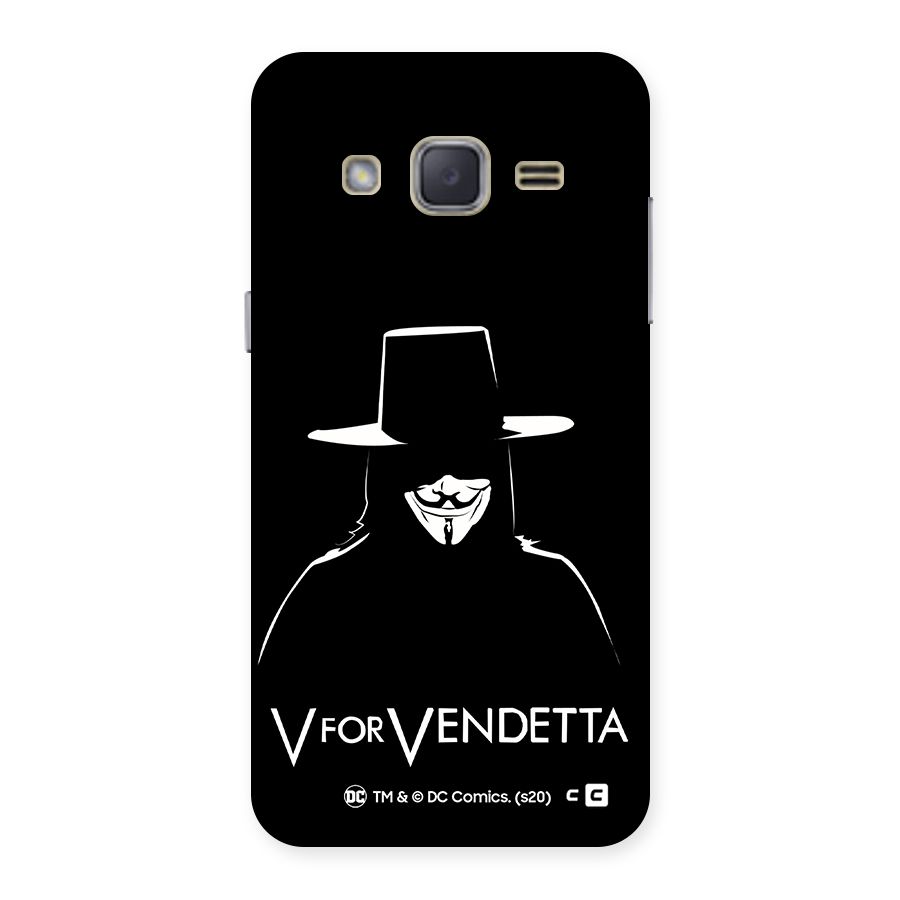V for Vendetta Minimal Back Case for Galaxy J2
