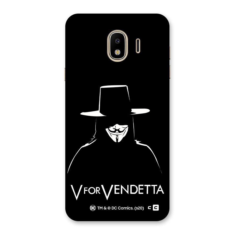 V for Vendetta Minimal Back Case for Galaxy J4