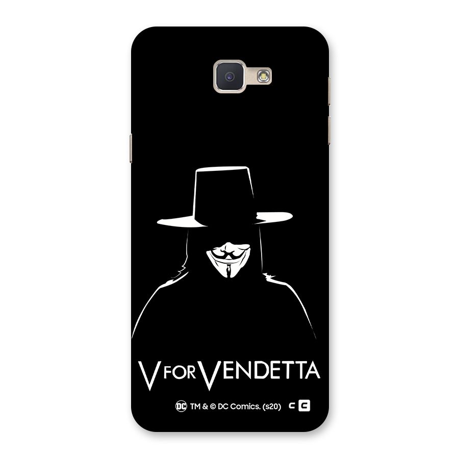 V for Vendetta Minimal Back Case for Galaxy J5 Prime