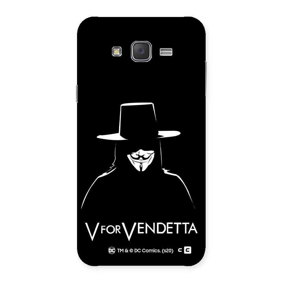 V for Vendetta Minimal Back Case for Galaxy J7