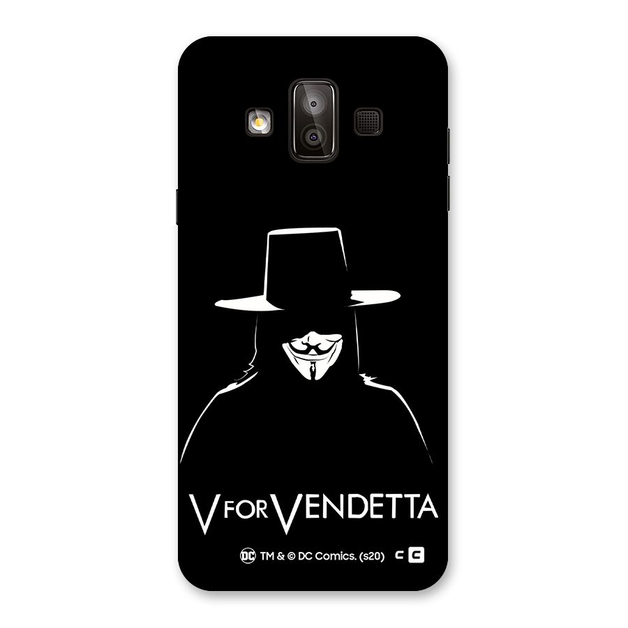 V for Vendetta Minimal Back Case for Galaxy J7 Duo
