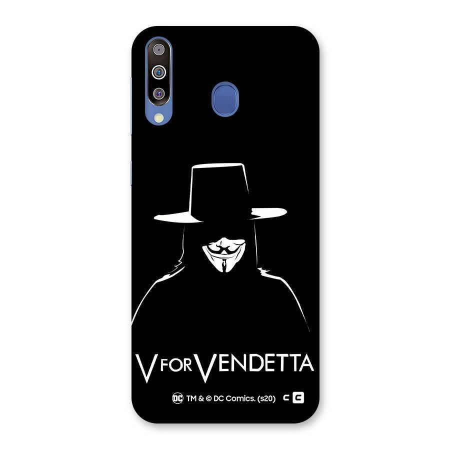 V for Vendetta Minimal Back Case for Galaxy M30
