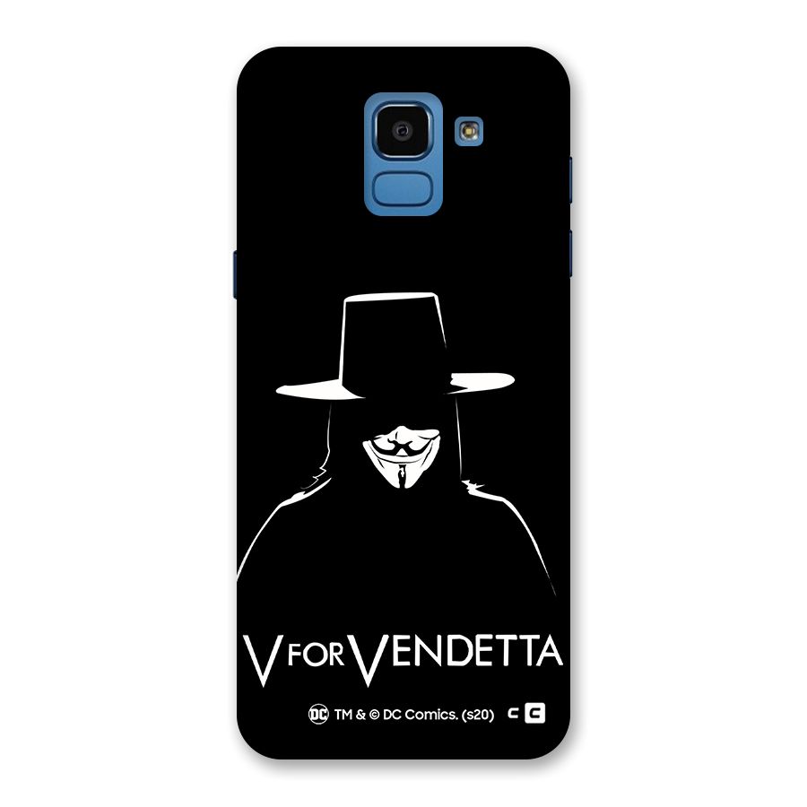 V for Vendetta Minimal Back Case for Galaxy On6