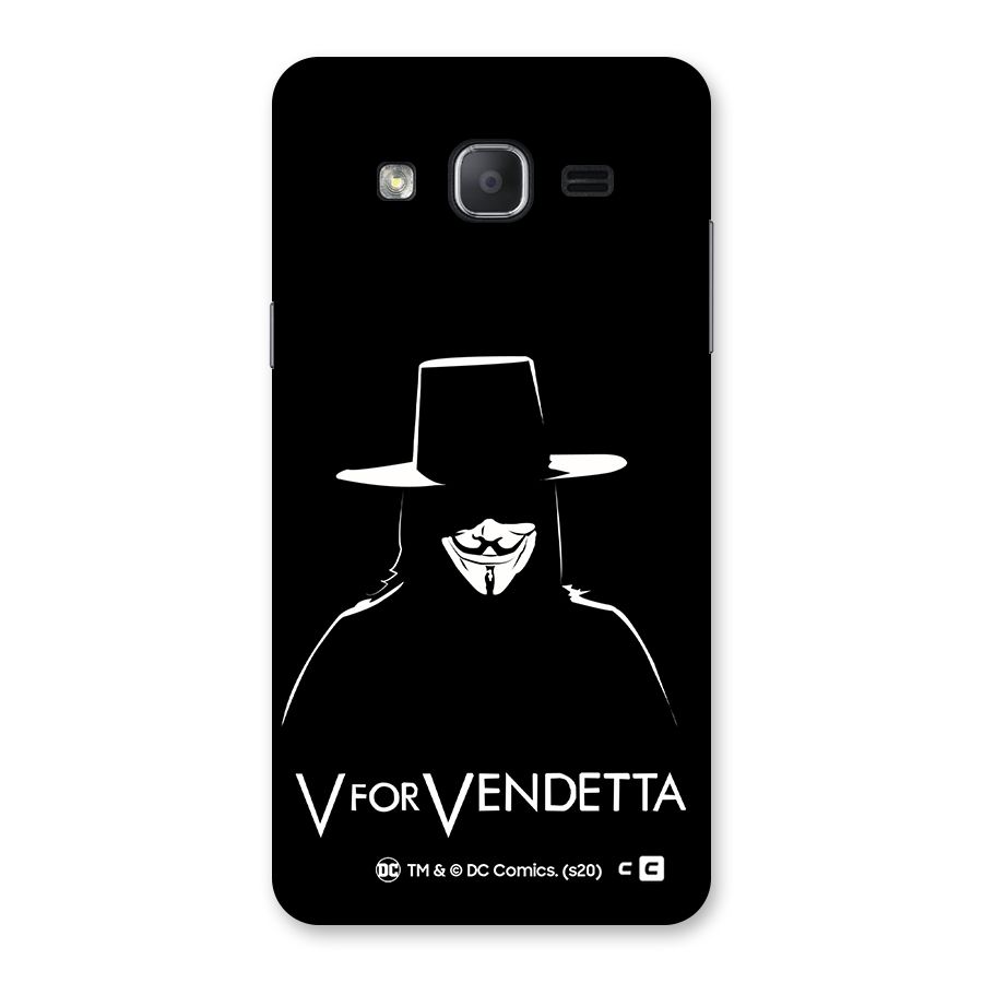 V for Vendetta Minimal Back Case for Galaxy On7 2015