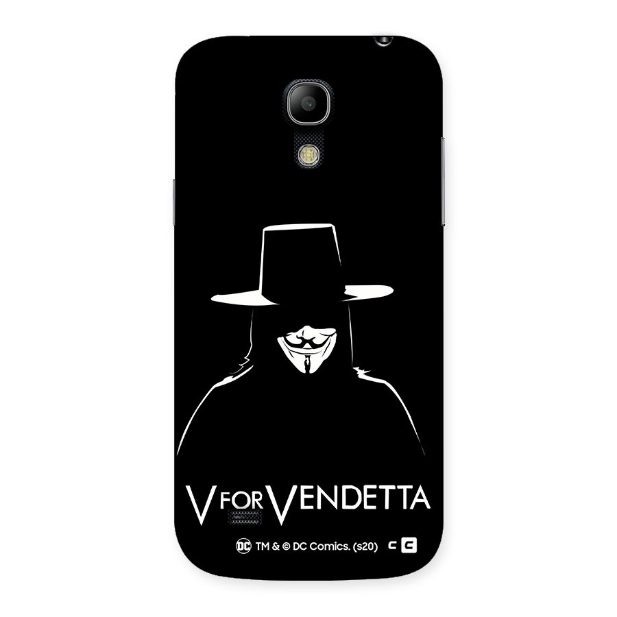 V for Vendetta Minimal Back Case for Galaxy S4 Mini