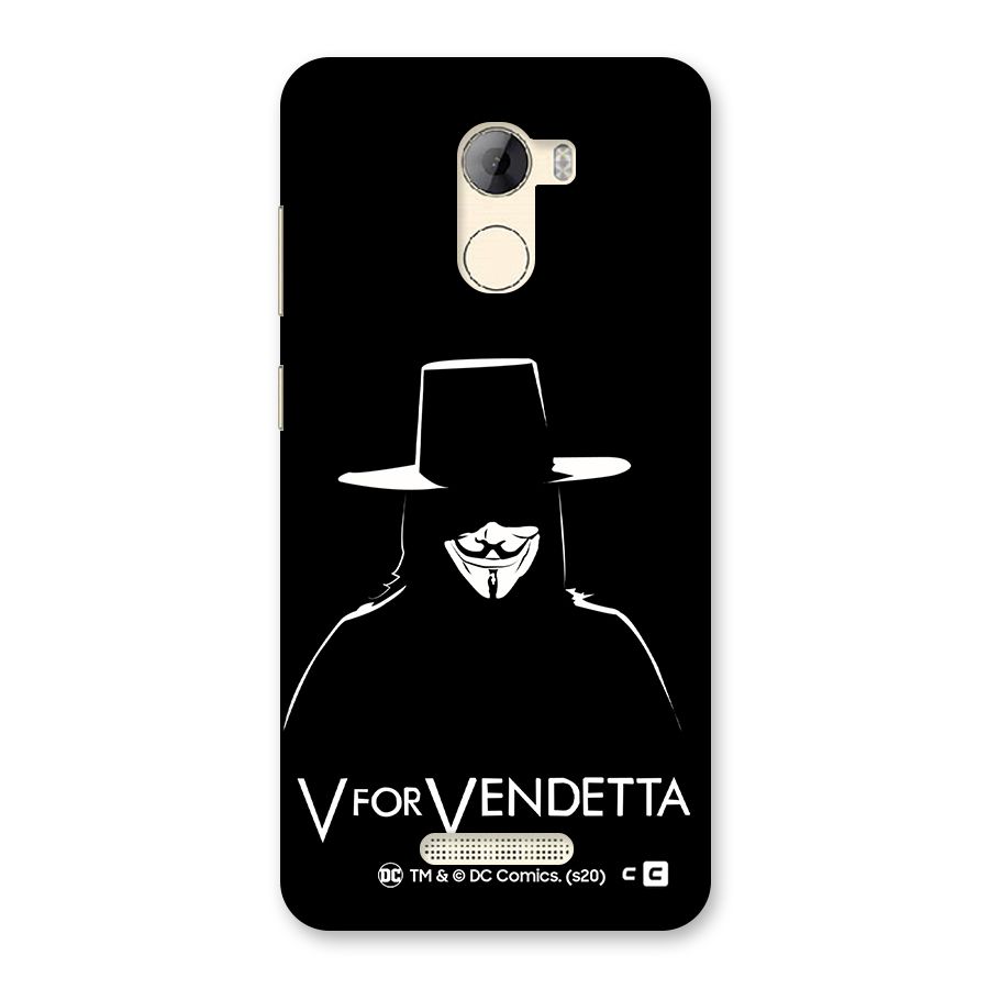 V for Vendetta Minimal Back Case for Gionee A1 LIte