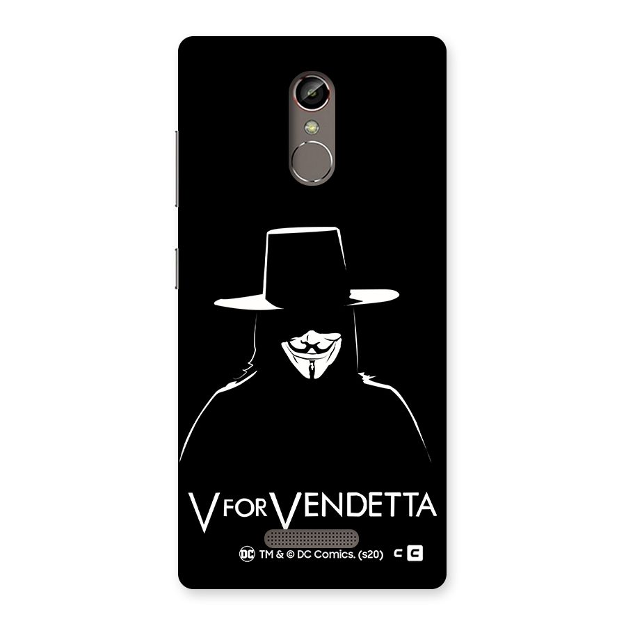 V for Vendetta Minimal Back Case for Gionee S6s
