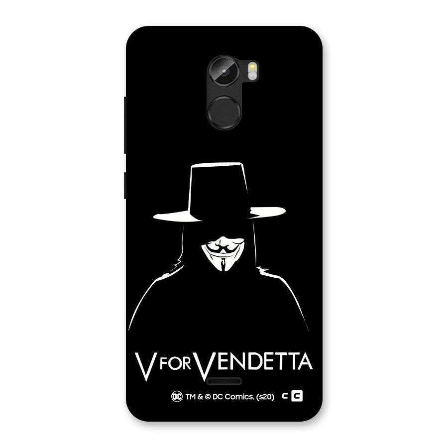V for Vendetta Minimal Back Case for Gionee X1