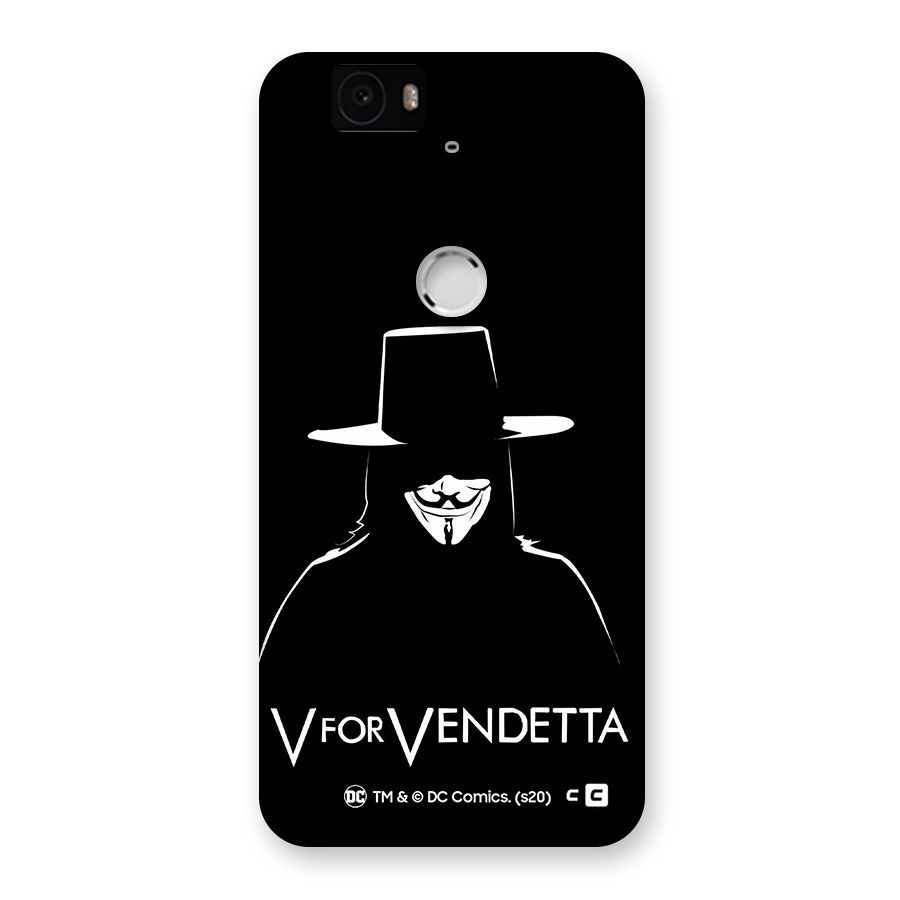 V for Vendetta Minimal Back Case for Google Nexus-6P