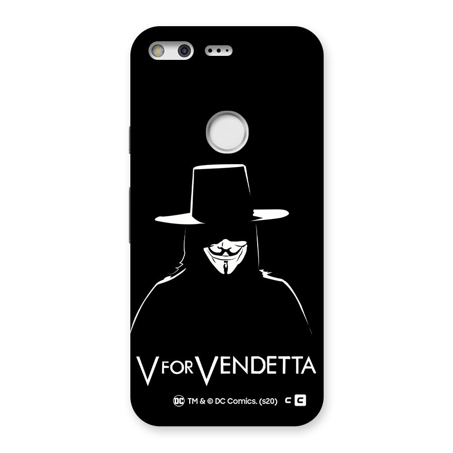 V for Vendetta Minimal Back Case for Google Pixel