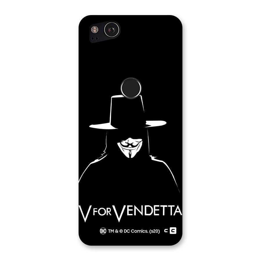 V for Vendetta Minimal Back Case for Google Pixel 2