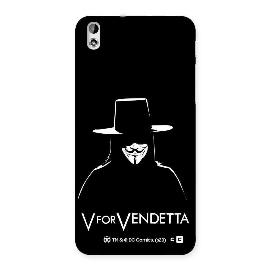 V for Vendetta Minimal Back Case for HTC Desire 816g