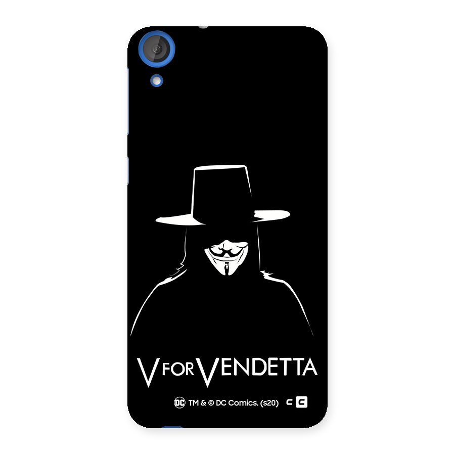 V for Vendetta Minimal Back Case for HTC Desire 820